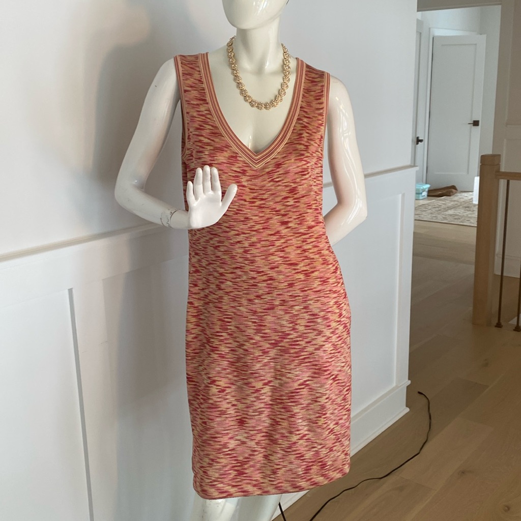 St John Sport Cute V Neck Dress